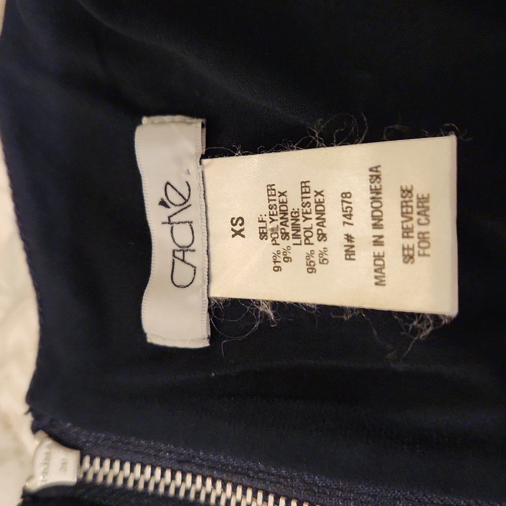 EUC! Cache spandex silver stud shelf bra tank - Picture 6 of 7